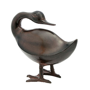 Duck Metal Garden Sculpture